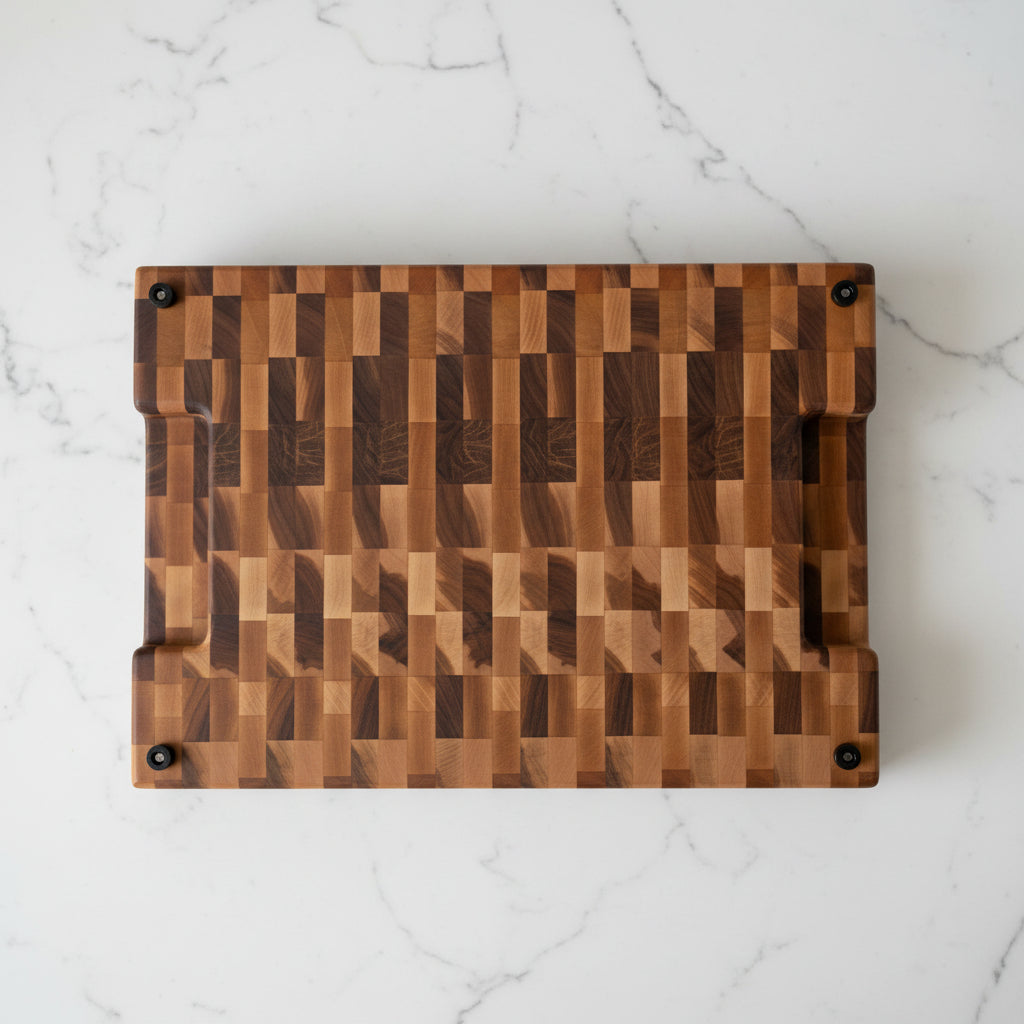 Handcrafted End Grain Maple Cutting Board 14 x 20 x 1.75 Butcher Block