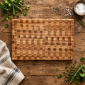 Handcrafted End Grain Northern Hard Maple Cutting Board 12 x 19 x 1.5