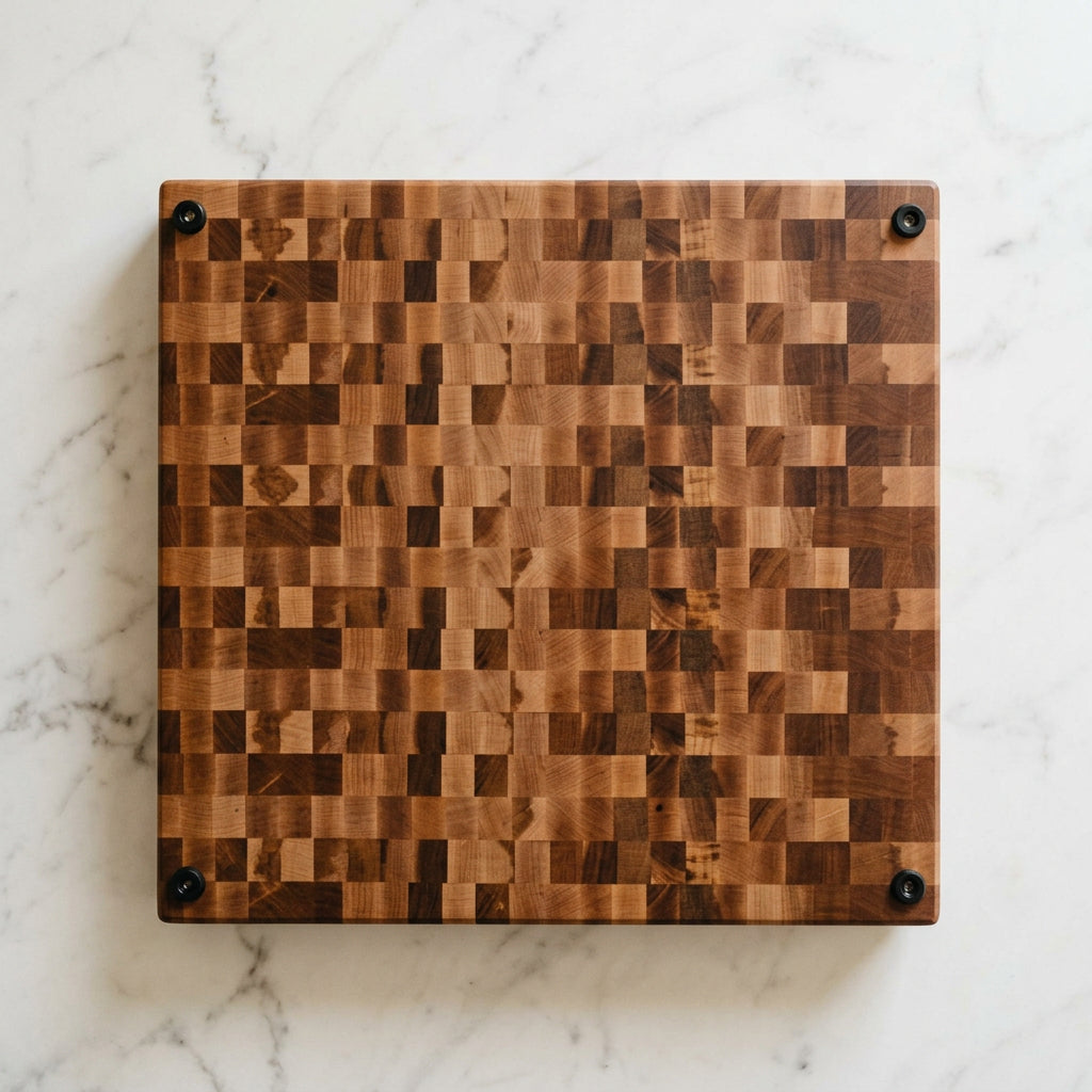 Northern Hard Maple End Grain Cutting Board 15.75" x 19.75"