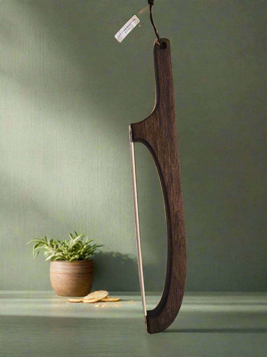Black Limba Bread Knife – Artisan-Crafted for Everyday Crust Cutting