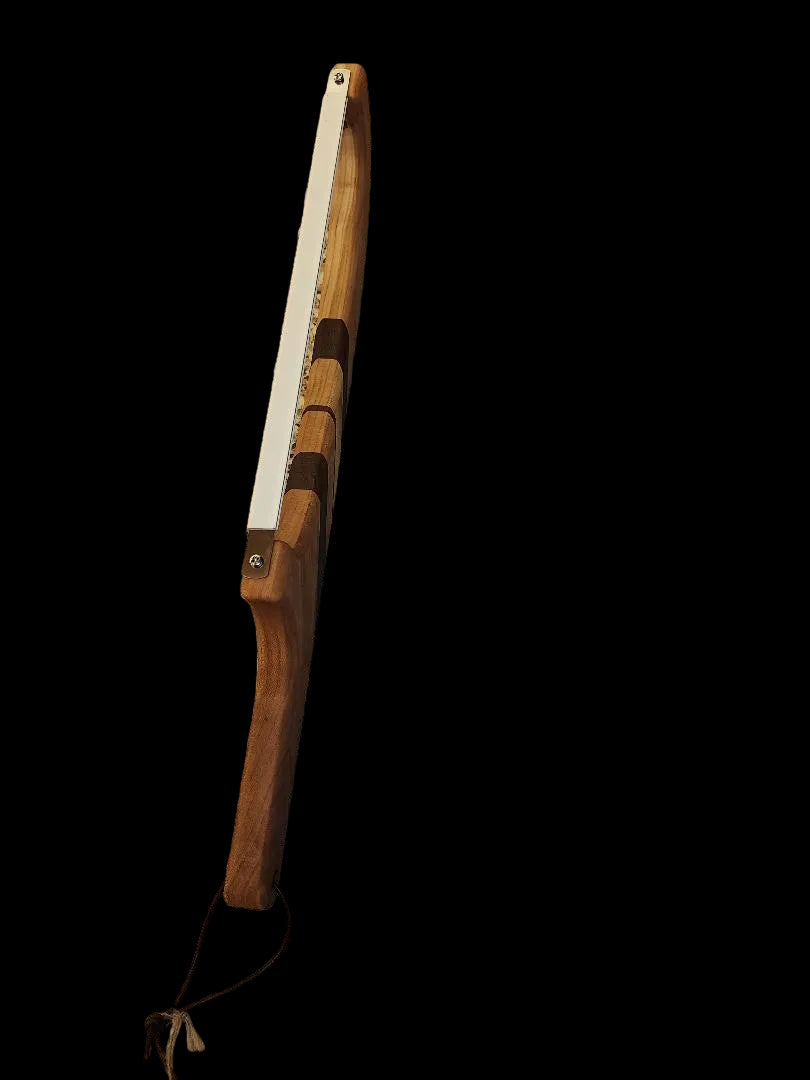 Handmade 16" Cherry & Black Walnut Bread Knife / Sourdough Knife