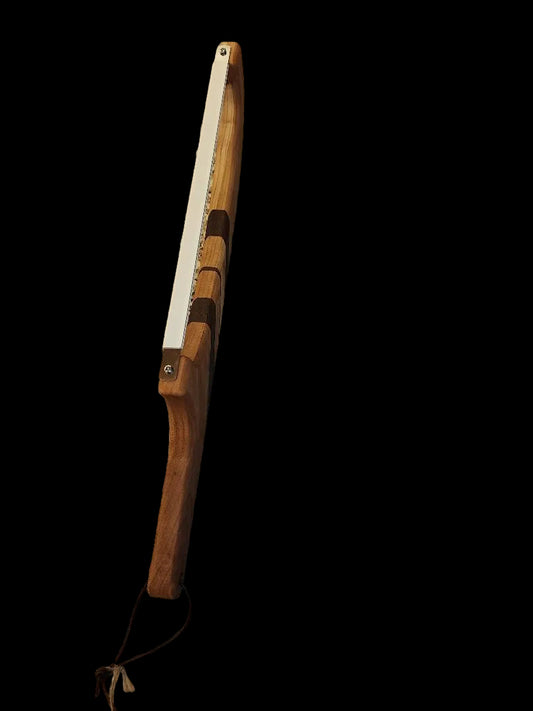 Handmade 16" Cherry & Black Walnut Bread Knife / Sourdough Knife