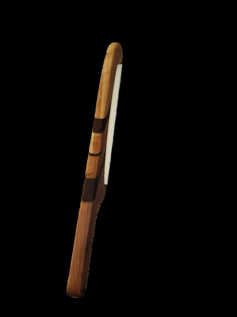 Handmade 16" Cherry & Black Walnut Bread Knife / Sourdough Knife