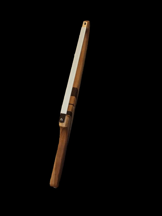 Handmade 16" Cherry & Black Walnut Bread Knife / Sourdough Knife