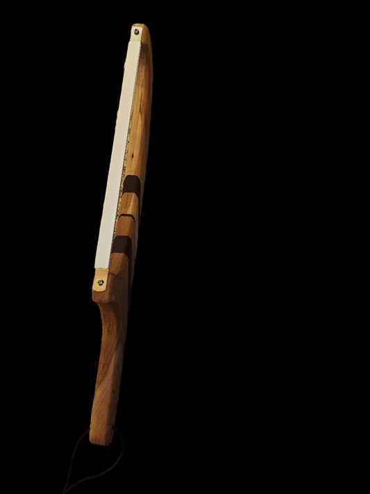 Handmade 16" Wormy Cherry & Black Walnut Bread Knife / Sourdough Knife