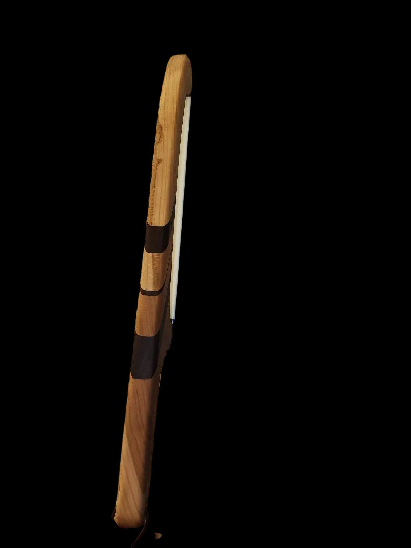 Handmade 16" Wormy Cherry & Black Walnut Bread Knife / Sourdough Knife