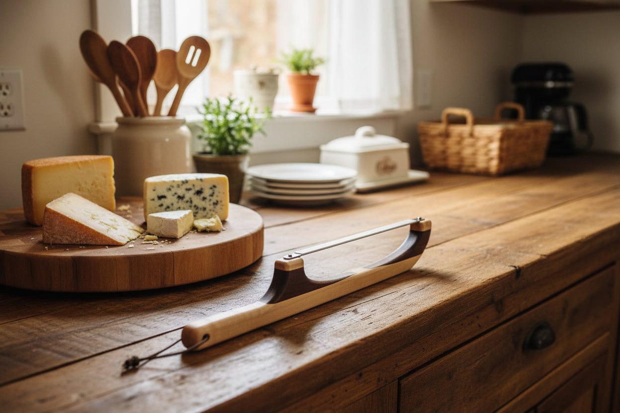 Handmade 16" Curly Maple & Black Walnut Bread Knife / Sourdough Knife