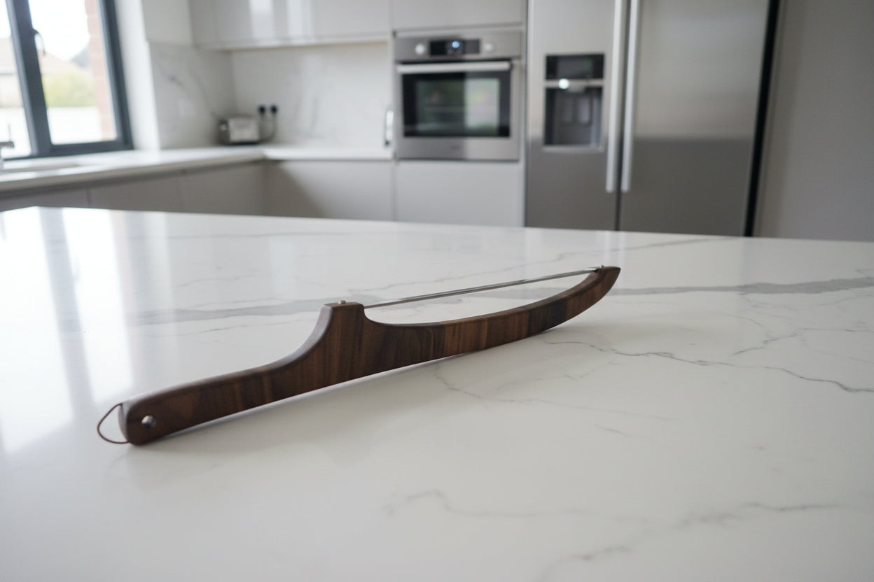 Handcrafted 16" Black Walnut Bread Knife