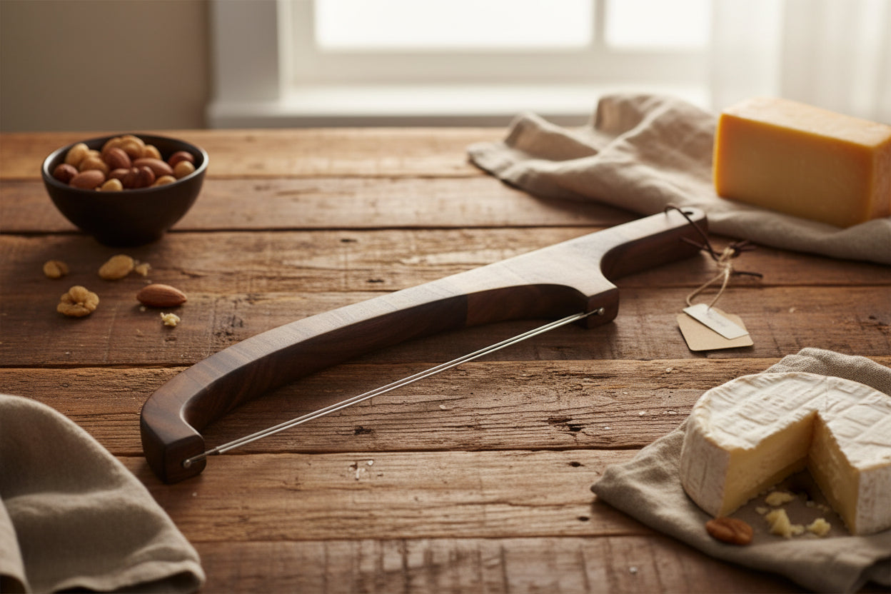 Handcrafted 16" Black Walnut Bread Knife