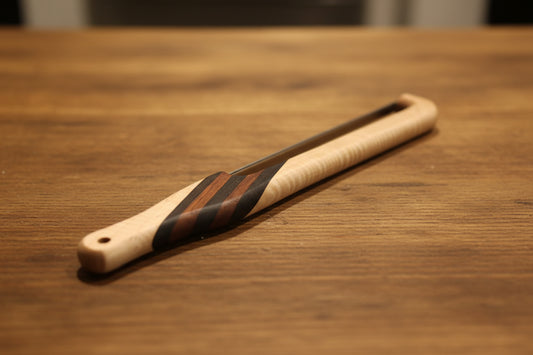 16" Curly Maple, Wenge & Padauk Bread Knife (Copy)