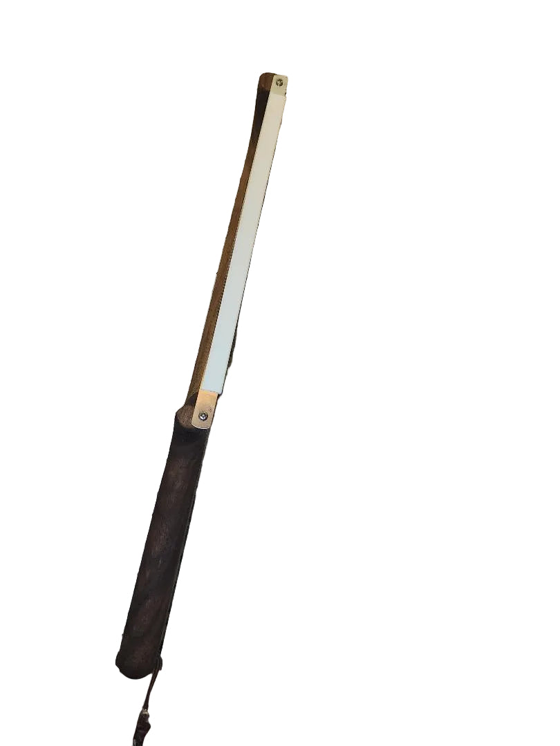 Handcrafted 16" Black Walnut Bread Knife — Artisan Sourdough Slicer