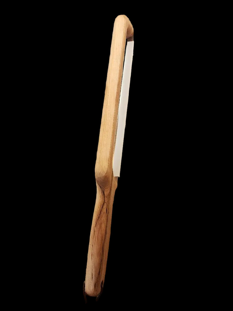 Handcrafted 16" Northern Hard Maple Bread Knife — Right‑Handed Artisan Slicer