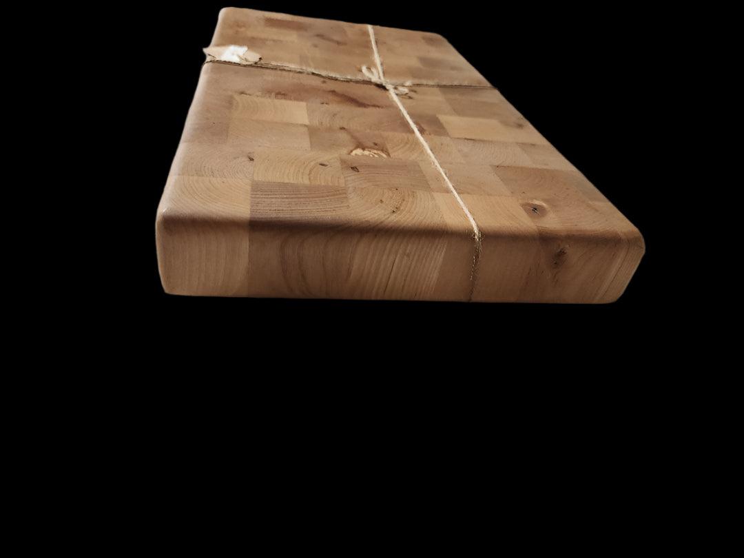 Butcher Block Handmade Hard Maple Butcher Block with Rubber Feet