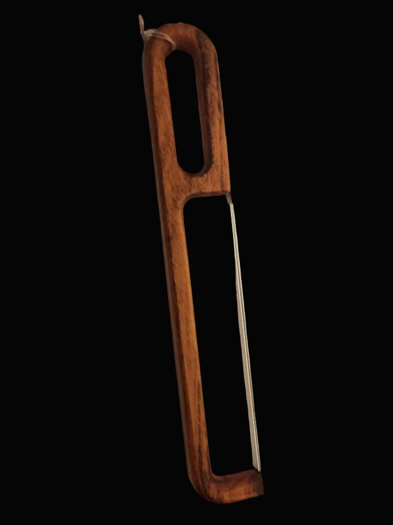 Handcrafted Tigerwood Bread KnifeBread Knife: Handcrafted 16" Tigerwood Slicer Perfect for Every Loaf