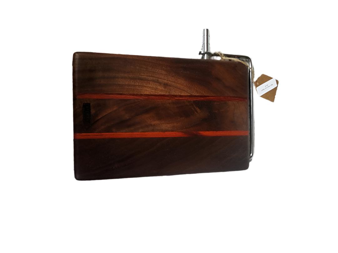 Cheese Slicer - Handcrafted Black Walnut & Padauk with Accessories