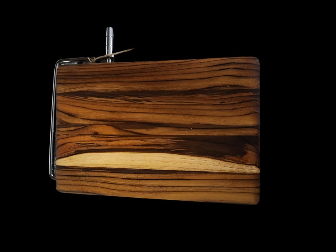 Cheese Slicer - Handcrafted Left-Handed Burmese Teak for Perfect Slices