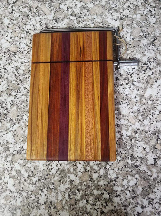 Cheese Slicer - Handcrafted Canarywood & Bloodwood Artisan Design