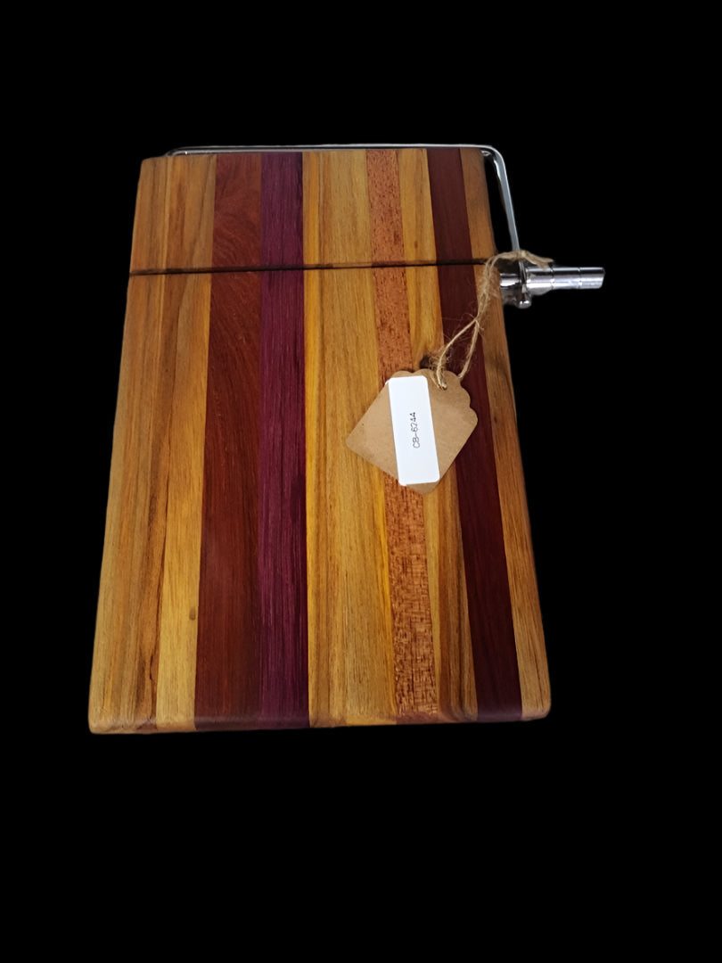 Cheese Slicer – Artisan Hardwood Board with Wire Cutter & Conditioner