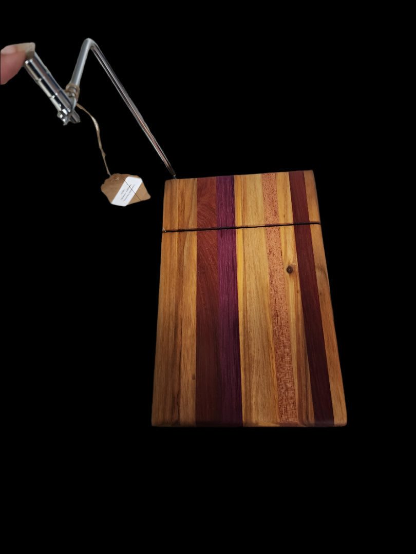 Cheese Slicer – Artisan Hardwood Board with Wire Cutter & Conditioner