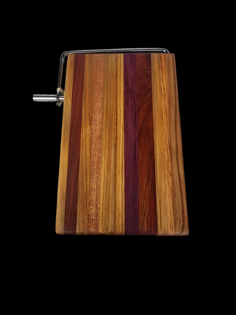 Cheese Slicer – Artisan Hardwood Board with Wire Cutter & Conditioner