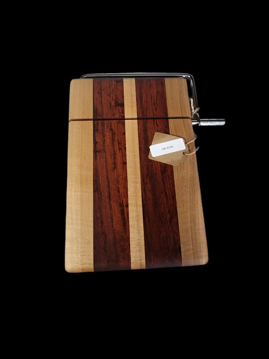 Cheese Slicer Rustic Australian Jarrah & Hard Maple - Includes Conditioner