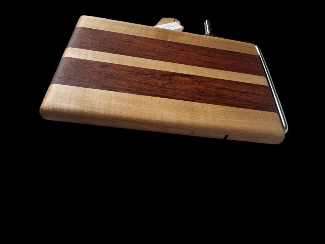 Cheese Slicer Rustic Australian Jarrah & Hard Maple - Includes Conditioner