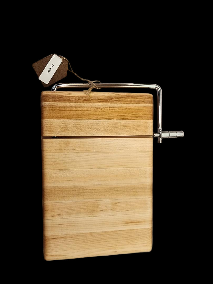 Handmade Cheese Slicer – Hard Maple (6" x 9" x 3/4")
