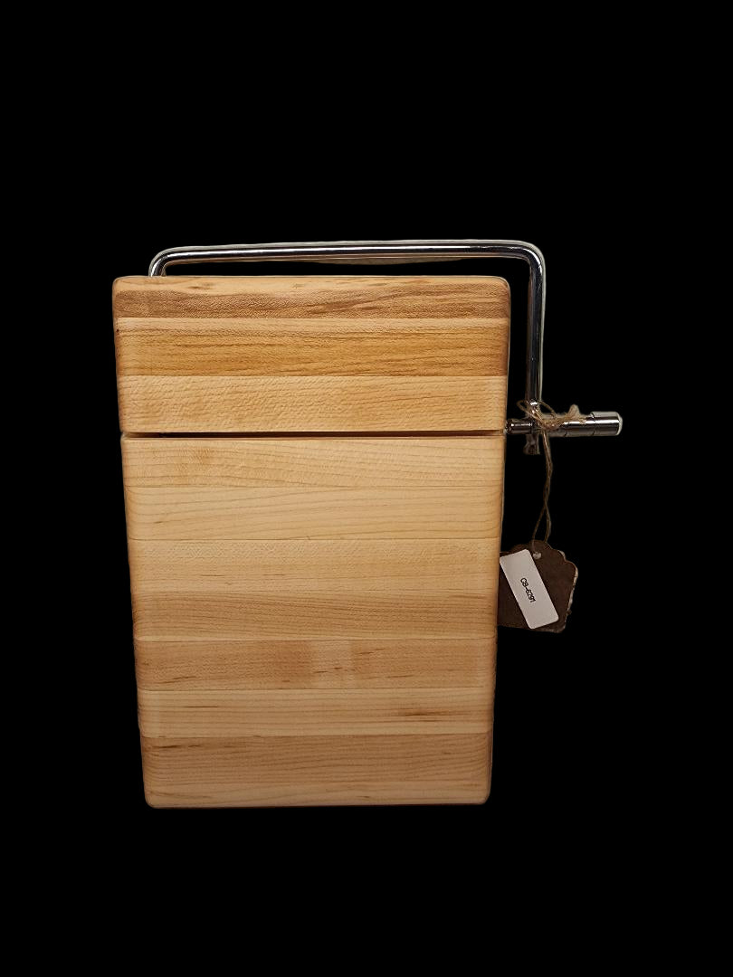 Handmade Cheese Slicer – Hard Maple (6" x 9" x 3/4")