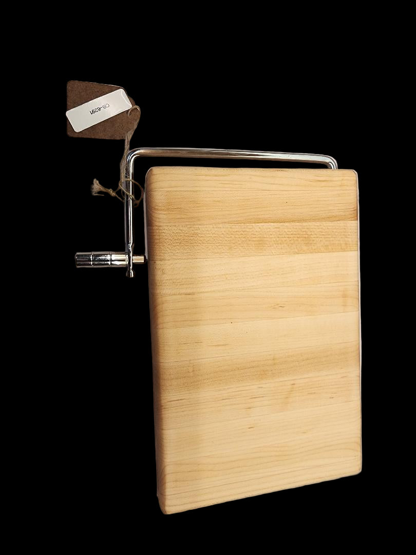 Handmade Cheese Slicer – Hard Maple (6" x 9" x 3/4")