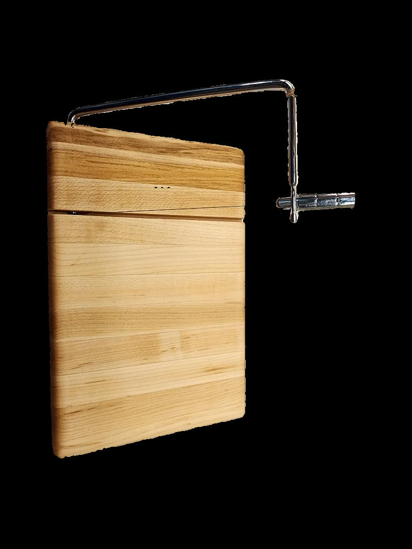 Handmade Cheese Slicer – Hard Maple (6" x 9" x 3/4")
