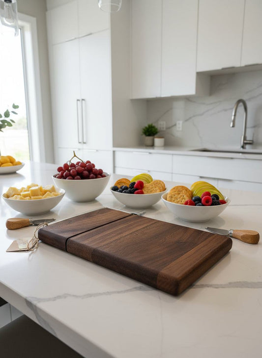 Cheese Slicer - Black Walnut Handcrafted Design for Effortless Slicing