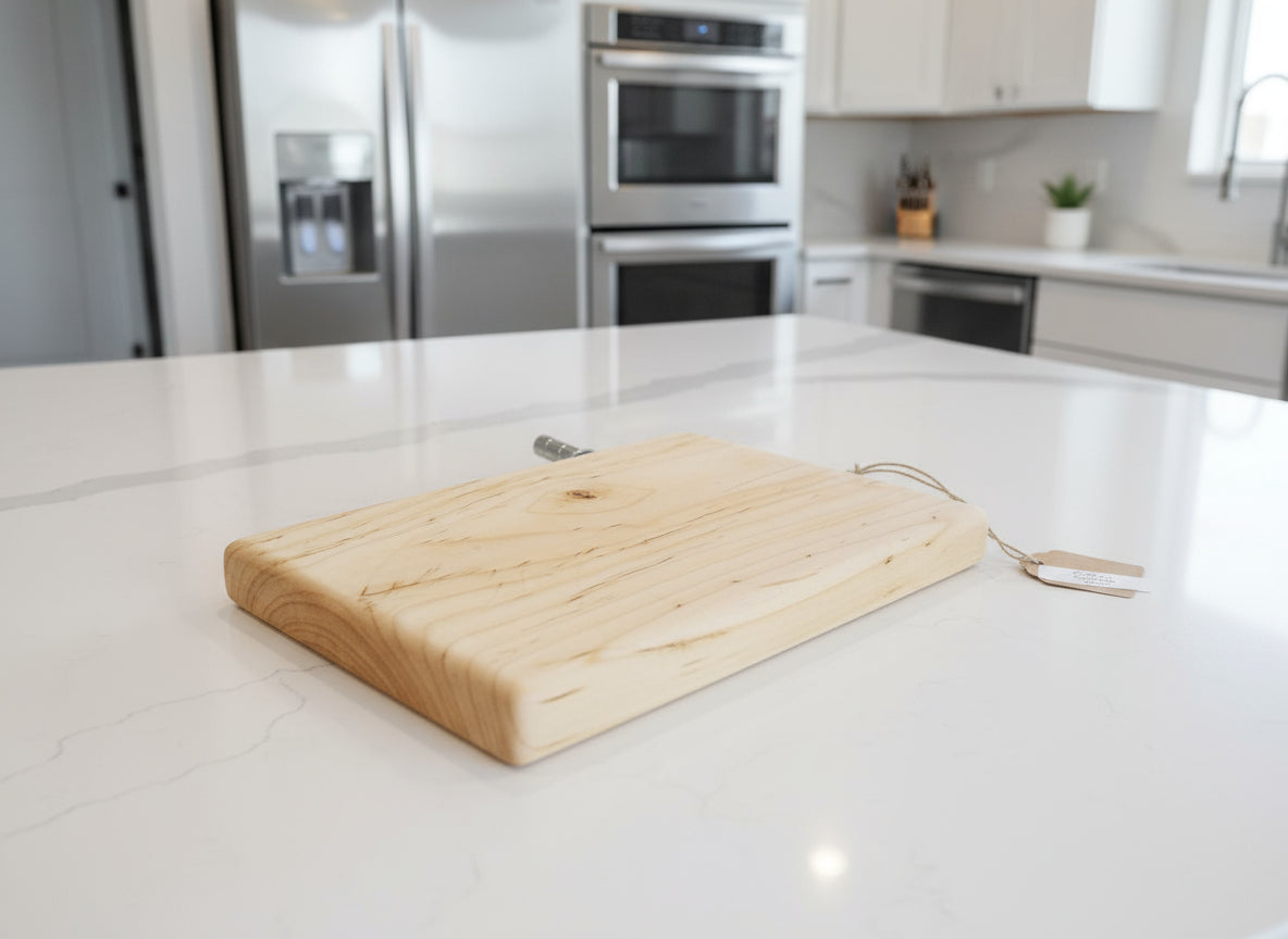 🧀 Curly Maple Cheese Slicer – Handmade Elegance in Every Slice