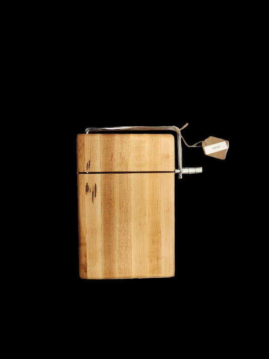 Handmade Cheese Slicer – Hard Maple (6" x 9" x 1.5")