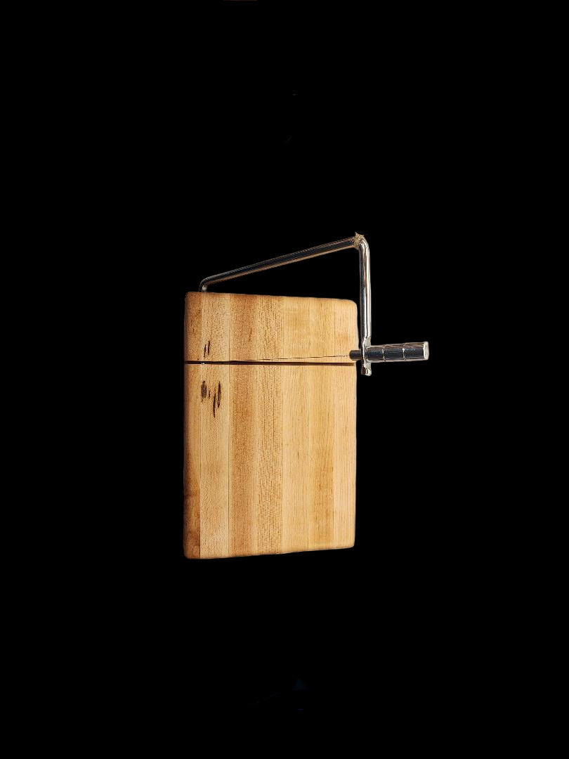 Handmade Cheese Slicer – Hard Maple (6" x 9" x 1.5")