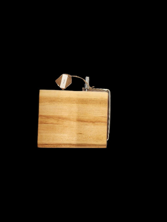 Compact Cheese Slicer – Hard Maple with Stainless Steel Wire (6" x 6" x 1.5")