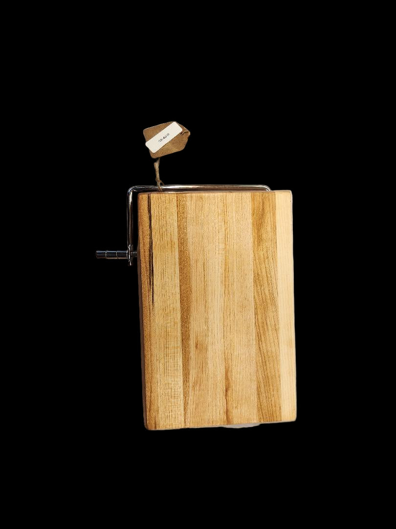 Handmade Cheese Slicer – Hard Maple (6" x 9" x 1.5")