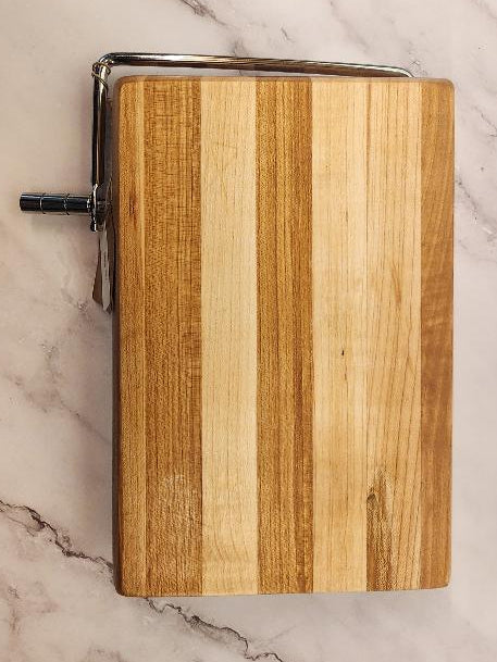 Handmade Cheese Slicer – Hard Maple (6" x 9" x 1.5")