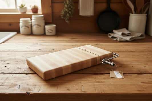 5×9×1.25" Hard Maple Cheese Slicer