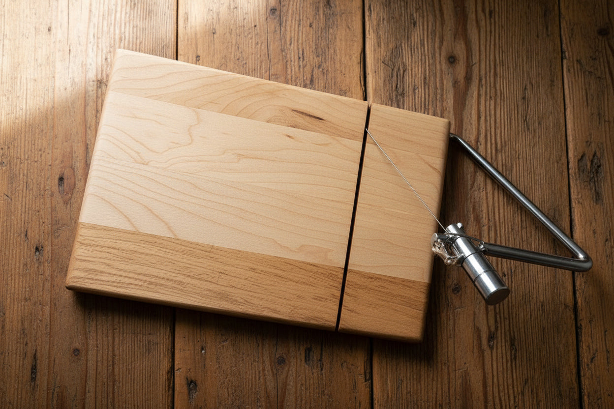 6 × 9 × 3/4" Northern Hard Maple Cheese Slicer
