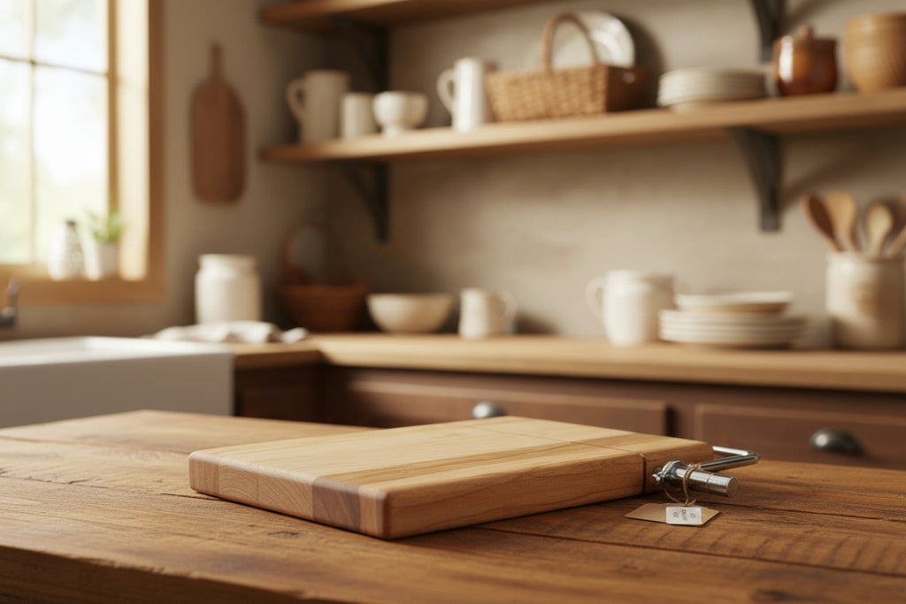 6 × 9 × 3/4" Northern Hard Maple Cheese Slicer