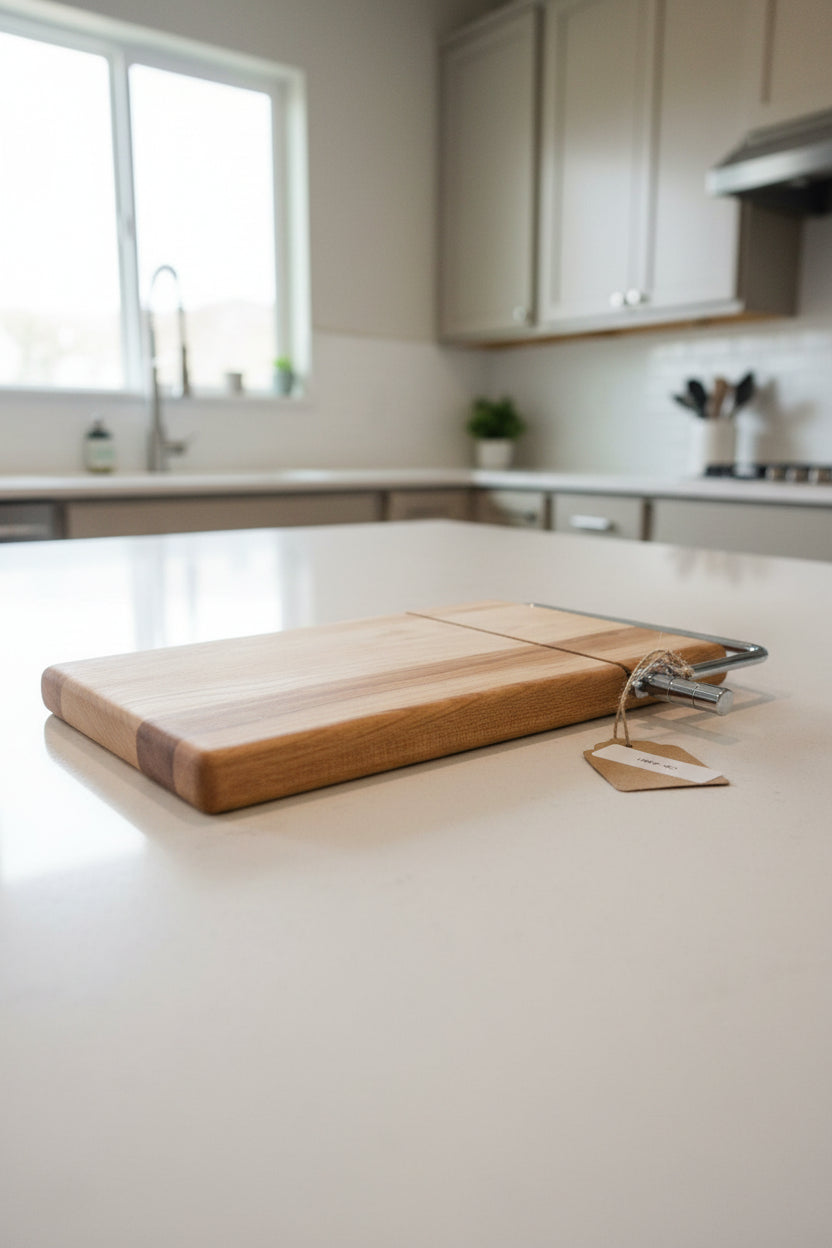 6 × 9 × 3/4" Northern Hard Maple Cheese Slicer