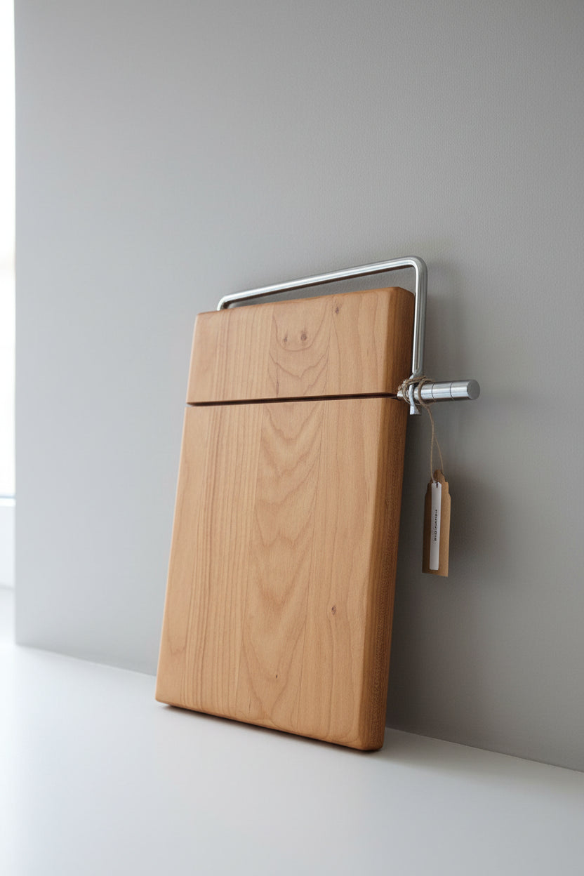 6 × 9 × 3/4" Cherry Cheese Slicer