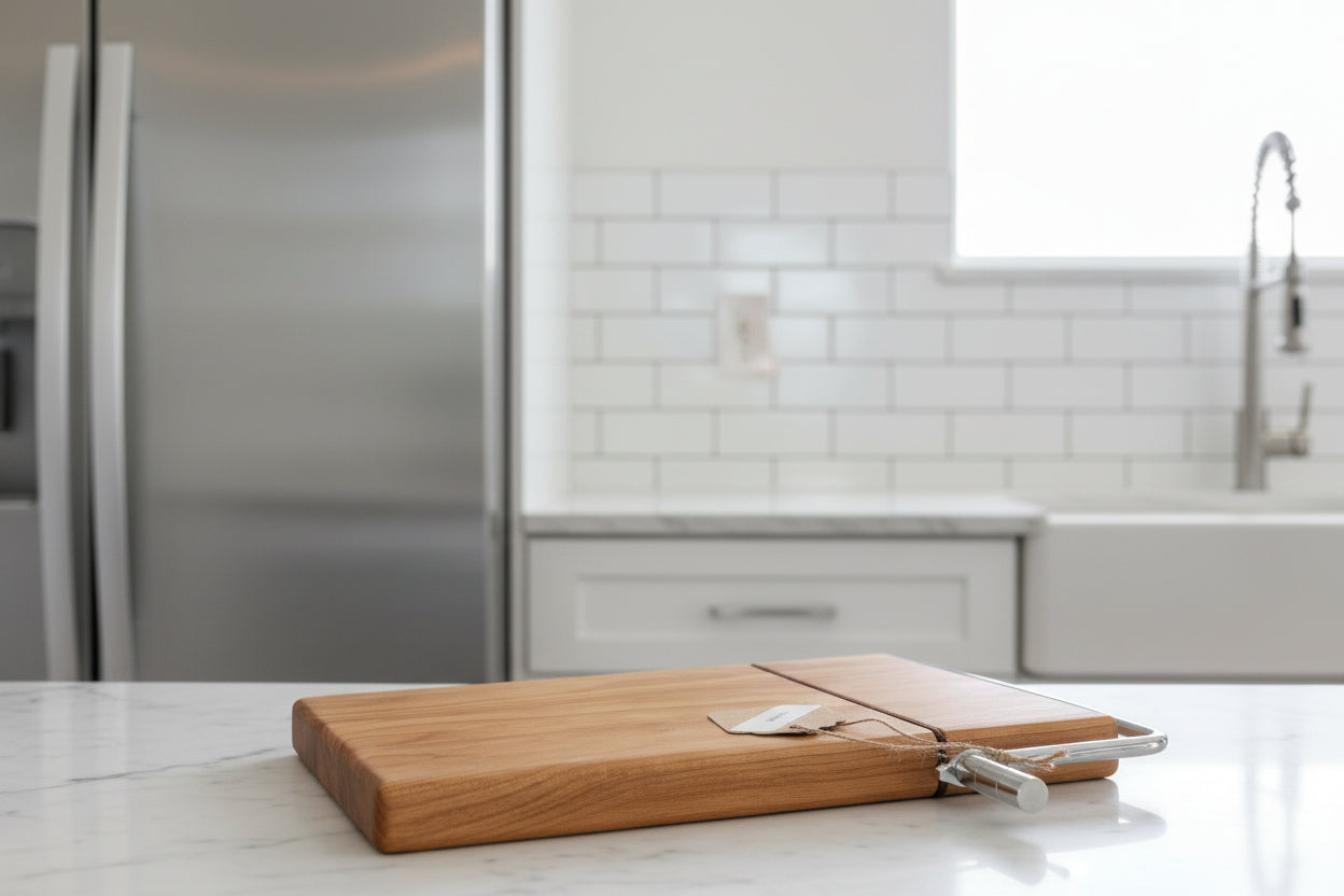 6 × 9 × 3/4" Cherry Cheese Slicer