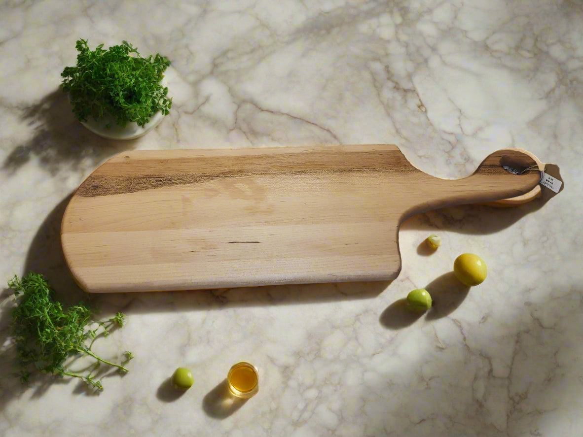 Funny Engraved Hard Maple Cutting Board – 7.75 x 22.5 x 0.875"