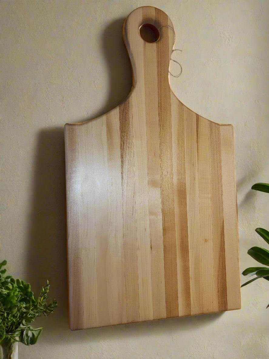 Highland Cow Engraved Cutting Board – Durable Hard Maple, Rustic Charm