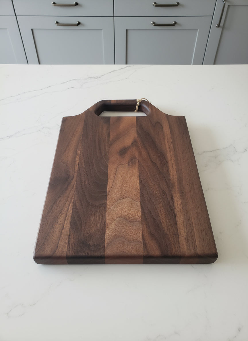 Engraved Black Walnut Cutting Board – Custom Handcrafted Kitchen Gift