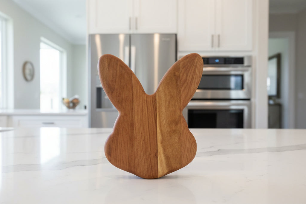 9" Cherry Easter Bunny Board