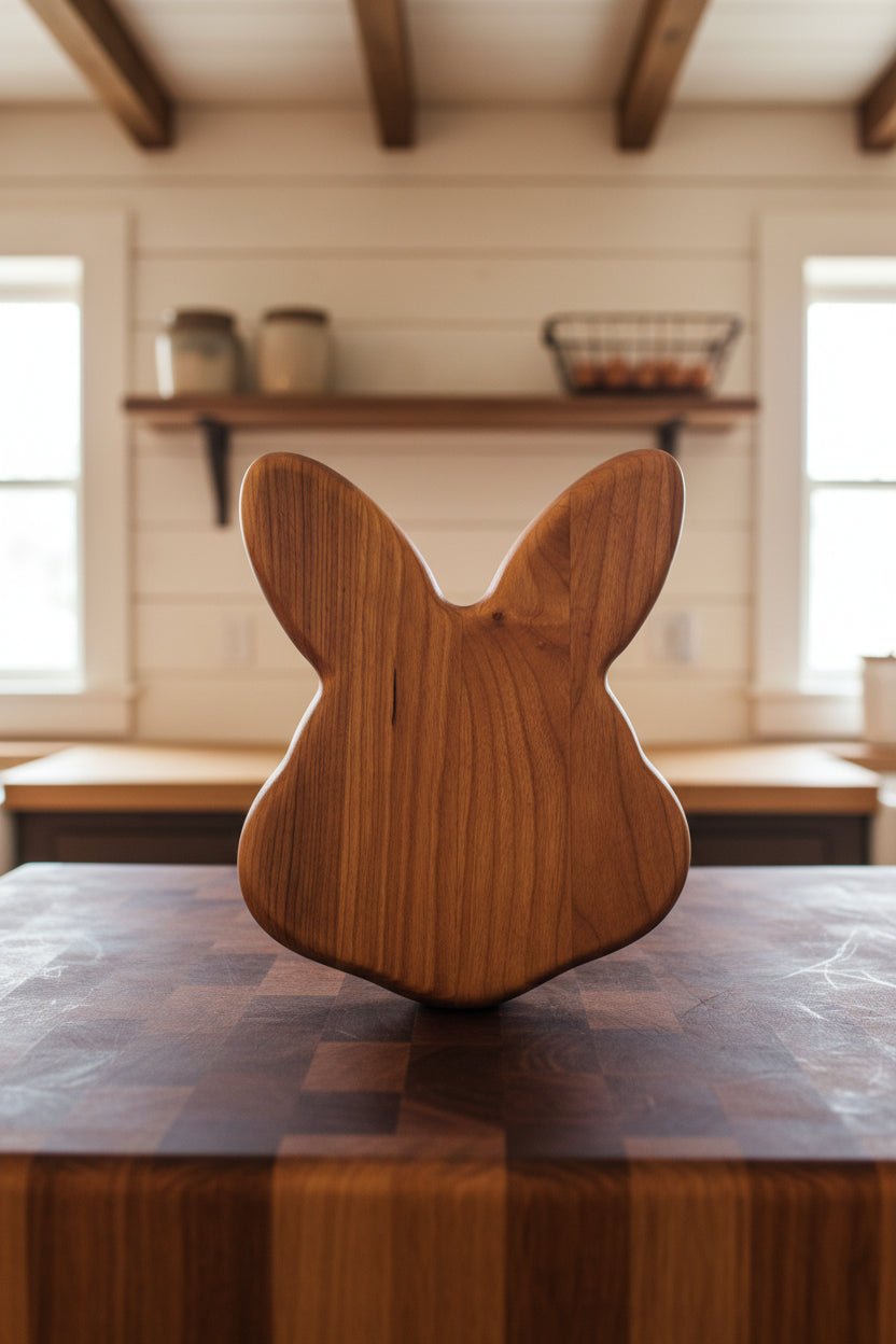 9" Cherry Cool Easter Bunny Board