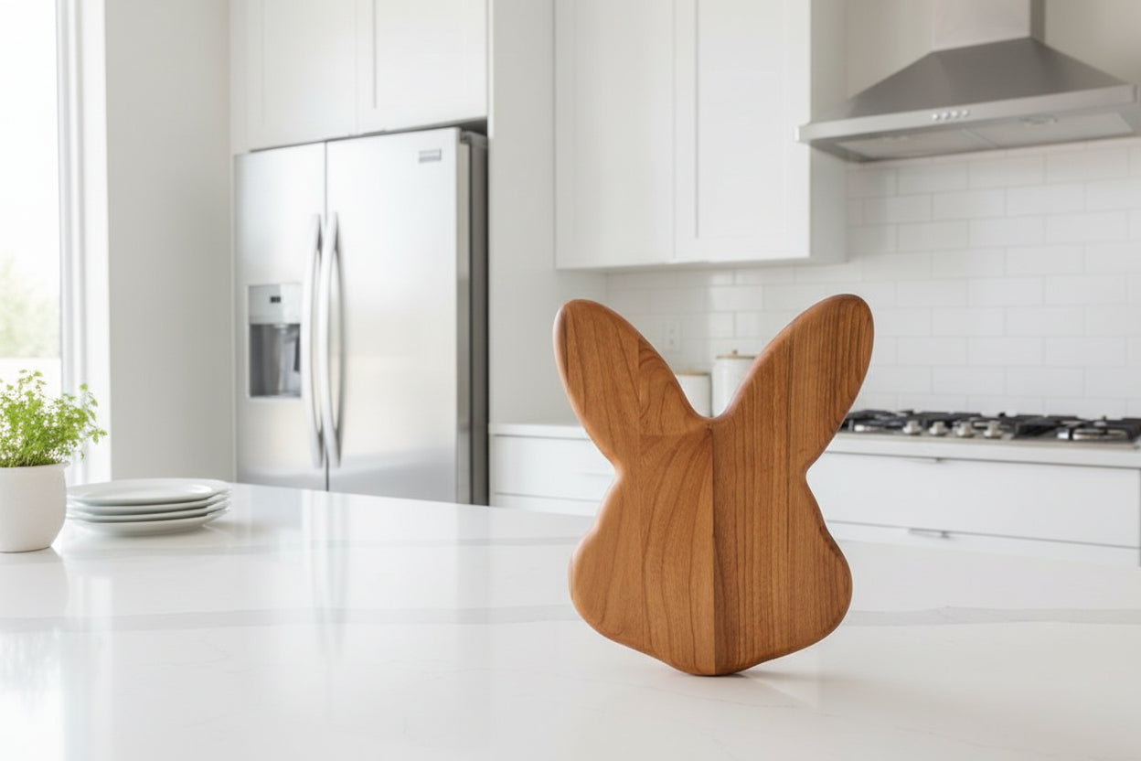 9" Cherry Cool Easter Bunny Board