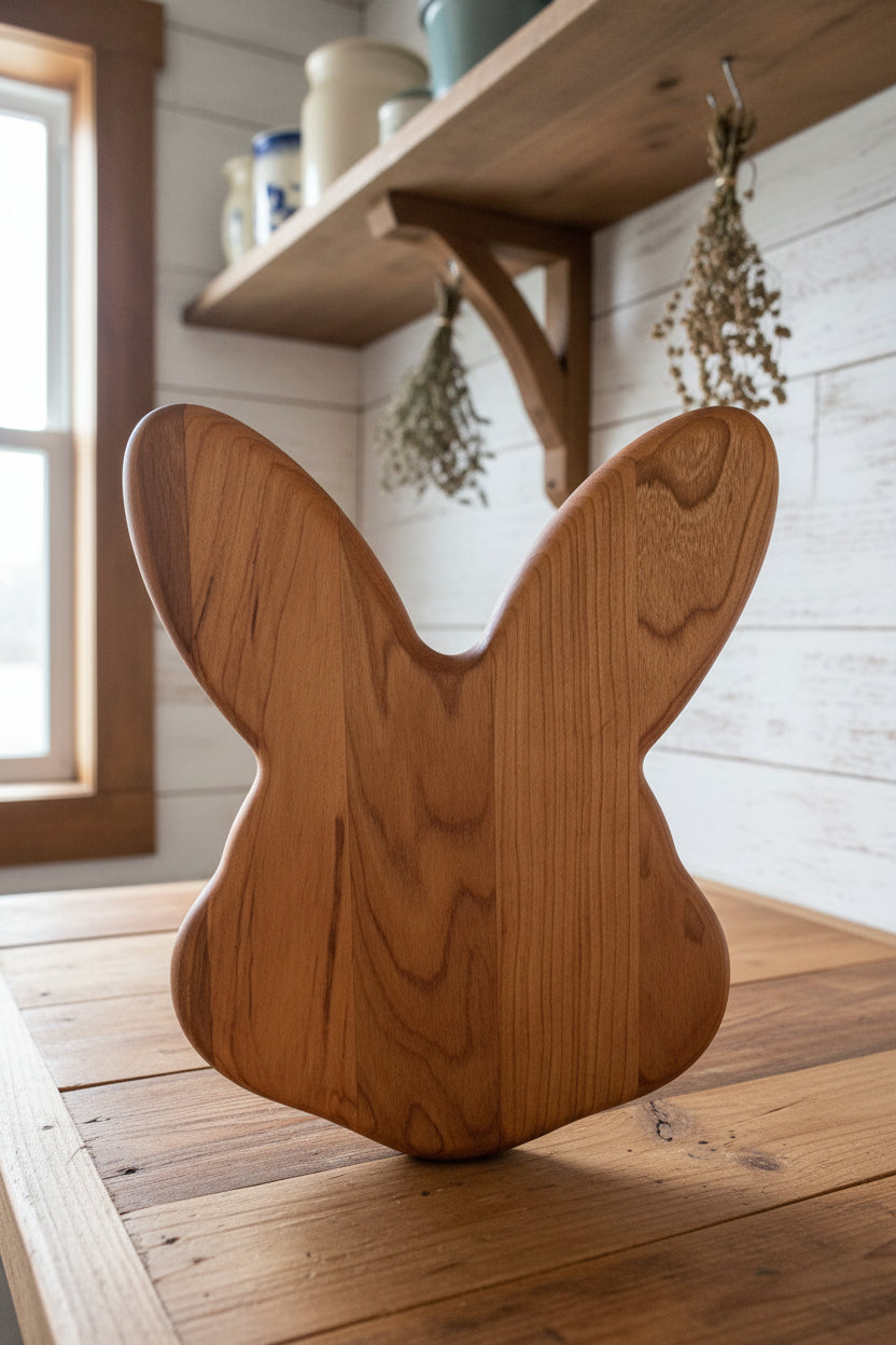 9" Cherry Cute Easter Bunny Board
